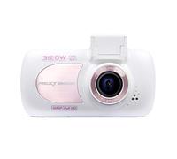 Nextbase 312GW - Full 1080p HD In-Car Dash Camera DVR - 140° Viewing Angle - WiFi and GPS -Rose/White