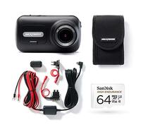 Nextbase 322GW Dash Cam Front Camera - 1080p Full HD Car Camera Dashcam - WiFi, GPS, Emergency SOS, Parking Mode, 2.5" Screen, Night Vision - Includes Hardwire Kit, 64GB Micro SD & Case