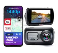 Nextbase 522GW Dash Cam Front Camera 1440p QHD, GPS, Wi-Fi, Bluetooth Emergency SOS, 3" HD Touchscreen Built-in Polarising Filter Loop Re