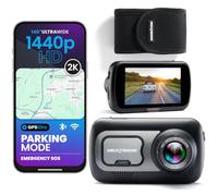 Nextbase 522GW Dash Cam with Protective Carry Case - QHD 1440p, Wide-Angle Night Vision Lens with Built-in Polarising Filter - Wi-Fi, 10 Hz GPS, Bluetooth, Emergency SOS