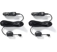 Nextbase Series 2 12V Dash Cam Cable, 4 Metres Long - Replacement Dash Cam Power Cable for Series 2 Nextbase Dash Cam Models 122, 222, 322GW, 422GW, 522GW; 622GW - Car Accessories (Pack of 2)