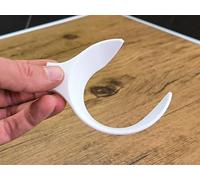 NextBloom Dripper Holder compatible with V60 dripper and xBloom Studio, Coffee Pour Over Adapter, PETG Material, White