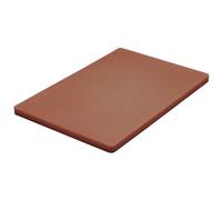 Nextday Catering F160 Hygiplas Anti Microbial High Density Chopping Board, Brown