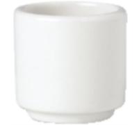 Nextday Catering V0081 Simplicity White Egg Cup, Footless, 1.375" (Pack of 12)