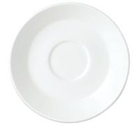 Nextday Catering V0097 Simplicity Low Cup Saucer, 12 oz., White (Pack of 36)