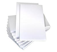 NextDayLabels Note Pads - 10 Pack of 50 Sheet Pads (3 x 5 Inches, White, Minimalist Style)