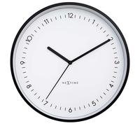 NeXtime - Berlin Wall Clock Ø30 cm, White - White