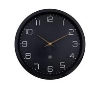 NeXtime - nXt Eco Wall Clock Ø30 cm, Black - Black
