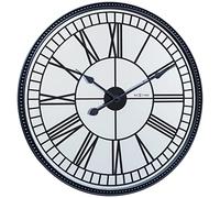 NeXtime Wall Clock-Diameter 56 cm Black-'Cleopatra Mirror, 52.2 x 3 cm