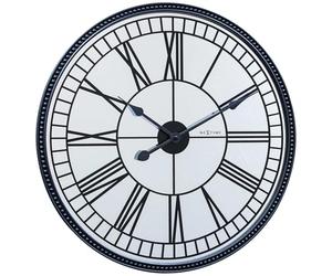 NeXtime Wall Clock-Diameter 56 cm Black-'Cleopatra Mirror, 52.2 x 3 cm