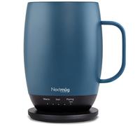Nextmug Plus - Temperature-Controlled, Self-Heating Coffee Mug (Slate Blue - 18 oz.)