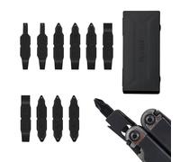 NexTool Bit Kit, 10 PCS Replacement Screwdriver Bits for Multitool-Durable S2 Steel #1, #2 & #1-2 Phillips + 1/4, 3/16 & 1/8 Flat Head+T15 Torx,NexTool Pocket Tool for DIY Repairs