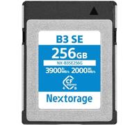 Nextorage Japan CFexpress 4.0 Type B 256GB Memory Card Canon, Nikon, Fujifilm, Panasonic camera compatible High-Speed Continuous Shooting Max read speed 3900MB/s Max write speed 2000MB/s NX-B3SE256G