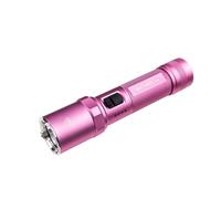 Nextorch P80 Pink Flashlight High Lumens, Powerful 2100 Lumens LED Rechargeable Pink Tactical Flashlight with 5 Modes & Strobe for Night Duty, Camping, Outdoor Adventure, Daily Use