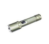 Nextorch P80 Rechargeable Flashlight High Lumens, Powerful 2100 Lumens LED Tactical Flashlight with 5 Modes & Strobe for Night Duty, Outdoor Adventure, Self-Protection, Daily Use (Olive Green)