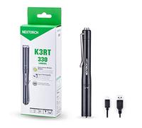 Nextorch LED Rechargeable Pen Torch, Portable Mini Pocket Tactical Torch Light with Clip, Bright 330 Lumens, LED Work Light for Machine Repairing Home Use