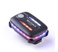 NEXTORCH Security Lights LED Rechargable Police Warning Lights with Detachable Clip Red Blue Strobe Flashing Clip Torch for Outdoor Rescue, Traffic Guidance, Police Patrols,Cycling,Night Run UT21