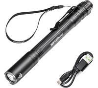 Nextorch TA22 Tactical Pen Torch, Rechargeable 850 Lumens High-Brightness LED Pocket Torch, IPX8 Waterproof & Impact-Resistant, Pocket Penlight with Clip for EDC Emergency Use Self Defense