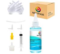 NEXTPAGE Print Head Cleaner Nozzle Cleaner for Cleaning for All Inkjet Printers Epson, Canon, HP, Light Green Liquid Printer Head Cleaning Kit Solution (1 pack cleaning LC)