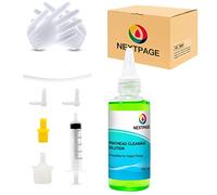 NEXTPAGE Print Head Cleaner Nozzle Cleaner for Cleaning for All Inkjet Printers Epson, Canon, HP, Light Green Liquid Printer Head Cleaning Kit Solution (1 pack cleaning LG)