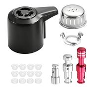 Nextpal 15 Pcs Replacement Parts, Steam Release Handle Float Valve Set with Silicone Caps, Pressure Valve Seal Ring Anti-Clock Shield for Kitchen Appliance Maintenance Replacement