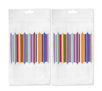 Nextpal 220-Pack 3D Pen Filament Refills, P ilament Refills Packs Compatible with 3Doodler Start+ Pens, 22 Rainbow Colors 2.5mm Low Temperature Filament