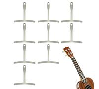 Nextpal 9 Pcs Understring Radius Gauge Set, Professional Luthier's Kit for Guitar Bass Fretboard Bridge Saddle Measurement Essential Tool for Musicians Technicians and Repair Workshops