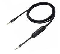 Nextpal Detachable Gaming Headset Cable Replacement, 3.5mm(1/8") Nylon Braided 150mm Short Cord with Inline Mute Switch Volume Headset Cable Compatible with Logitech G Pro X G433 G233