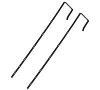 Nextpal Over The Door Mirror Hanger, Adjustable Door Hooks with Protective Lining Compatible with Most Mirrors, for Bathroom Bedroom Full Length Vanity Dressing Room 2 Pcs 13.7 Inch