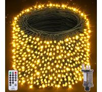 Nextronix Christmas Tree Fairy Lights - 800LEDs 80m String Lights Mains Powered Outdoor Indoor with 8 Modes Remote, IP44 Waterproof Outside Lights for Garden/Window/Bedroom Party halloween Decorations