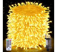 Nextronix Fairy Lights Plug in, 100M 1000LEDs String Lights Main Powered Indoor with 8 Modes/Remote/Timer, IP44 Waterproof Outdoor Christmas Lights for Garden Patio Bedroom Party halloween Decorations