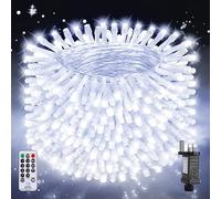 Nextronix Fairy Lights Plug in, 30m 300LED String Lights Indoor with 8 Modes/Timer/Remote, IP44 Waterproof Outdoor Christmas Lights for Garden/Outside/Window/Bedroom Party Halloween Decorations