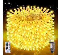 Nextronix Fairy Lights Plug in, 30m 300LED String Lights Indoor with 8 Modes/Timer/Remote, IP44 Waterproof Outdoor Christmas Lights for Garden/Outside/Window/Bedroom Party Halloween Decorations