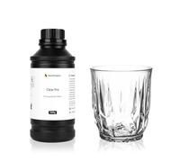 NextShapes Clear Pro 3D Printer Resin, Glass-Like Ultra High Transparency, Non-Yellowing & Non-Brittle, High Precision 405nm UV Curing Resin for LCD/DLP 3D Printing (Clear Pro, 500g)