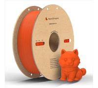 NextShapes Matte PETG Filament 1.75mm 1kg, Dimensional Accuracy +/- 0.02mm, Matte Surface & Low Warping, Hides Layer Lines, High Toughness, Compatible with Most FDM 3D Printers (Orange, 1000g)