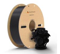 NextShapes PETG 3D Printer Filament 1.75mm 1kg - High Toughness, Low Stringing, High Speed Printing, Dimensional Accuracy +/- 0.02mm, Compatible with Most FDM 3D Printers (Black, 1000g)