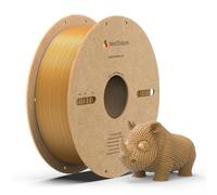 NextShapes PETG 3D Printer Filament 1.75mm 1kg - High Toughness, Low Stringing, High Speed Printing, Dimensional Accuracy +/- 0.02mm, Compatible with Most FDM 3D Printers (Golden, 1kg)