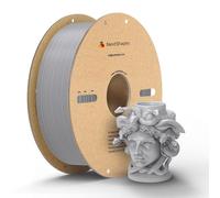 NextShapes PETG Filament 1.75mm, High Toughness and Durability, High Strength 3D Printer Filament PETG, Compatible with Most FDM 3D Printers, 1kg Cardboard Spool, petg Gray