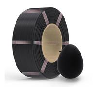 NextShapes PETG Filament Refill 1.75mm, 1kg Refilament for Bambu Lab、NextShapes and Sunlu Reusable Spool, High Strength, Low Stringing, Fit for Bambu Lab and Most 3D Printers, No-Spool petg Black