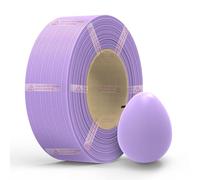NextShapes PETG Filament Refill 1.75mm, 1kg Refilament for Reusable Spool, High Strength, Low Stringing, Fit for Bambu Lab and Most 3D Printers, No-Spool petg Taro Purple