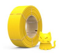 NextShapes PETG Filament Refill 1.75mm, 1kg Refilament for Reusable Spool, High Strength, Low Stringing, Fit for Bambu Lab and Most 3D Printers, No-Spool petg Yellow