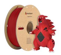 NextShapes PLA Filament 1.75mm, 3D Printer Filament, Dimensional Accuracy +/- 0.02mm, Suitable for Beginners, Fast Printing, Fit for Bambu Lab and Most 3D Printers, 1kg Cardboard pla Bright Red