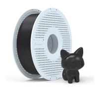 NextShapes Standard PLA 1.75mm with Reusable Spool Set, Detachable & Easy to Use, Neatly Wound & High Speed 3D Printing Filament for Most FDM 3D Printers (Black, 1000g)