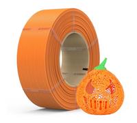 NextShapes Standard PLA Filament Refill 1.75mm, 3D Printer Filament, Eco-Friendly 1kg (2.2lb) Refill for Reusable Spool, Dimensional Accuracy +/- 0.02mm, Fit Most FDM 3D Printers (Orange, 1000g)