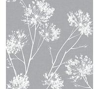 NextWall Green Botanical One O'Clocks Peel & Stick Wallpaper, 20.5in W x 18ft L, 30.75 sq. ft.