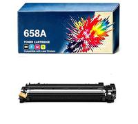 NexulKyi Toner cartridge replacements compatible with the 658A: W2000A, W2001A, W2003A and W2002A, suitable for the M751dn and M751n printers