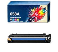 NexulKyi Toner cartridge replacements compatible with the 658A: W2000A, W2001A, W2003A and W2002A, suitable for the M751dn and M751n printers