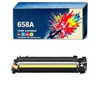 NexulKyi Toner cartridge replacements compatible with the 658A: W2000A, W2001A, W2003A and W2002A, suitable for the M751dn and M751n printers