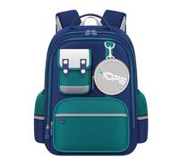 Nexum School Bag for Girls Waterproof Backpack with Cute Print Large Capacity for Teens Travel or Daily Use Green