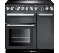 Nexus 90cm Electric Induction 146L Range Cooker - Slate Grey
